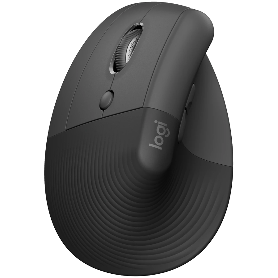 MOUSE USB WRL LIFT LEFT/GRAPHITE 910-006474 LOGITECH