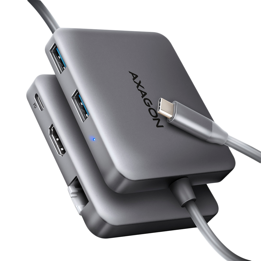 I/O HUB USB-C 5IN1 5GBPS/0.2M HMC-5HL AXAGON