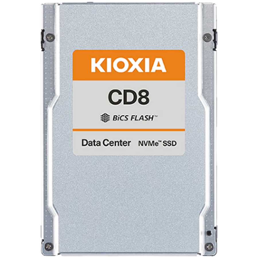 SSD Kioxia (U.2 15MM, 7.68TB, PCIe Gen4 1x4, BiCS FLASH TLC, CD8-R SIE*)