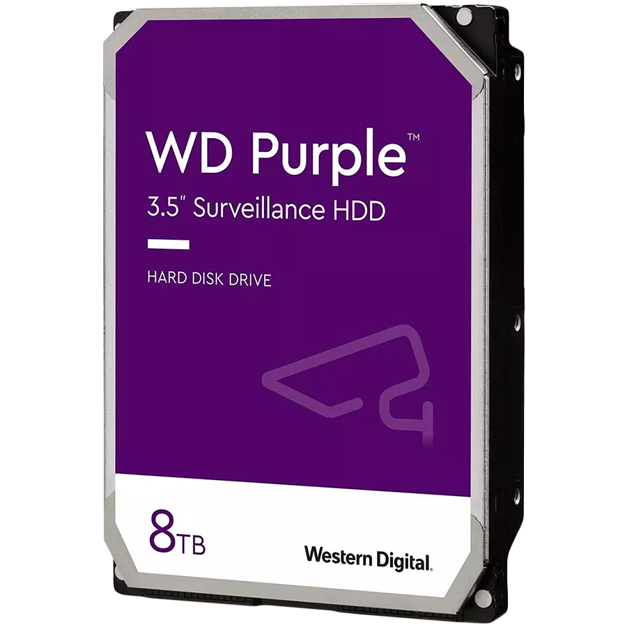 HDD|WESTERN DIGITAL|Purple|8TB|SATA 3.0|256 MB|5640 rpm|3,5"|WD85PURZ