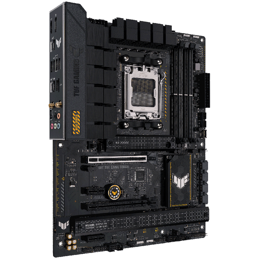 ASUS TUF GAMING B650-PLUS WIFI AM5 ATX osnovna plošča - AMD B650, 4xDDR5, 3xM.2, 4xSATA, 2.5Gb LAN, WiFi 6, BT, 1xDP, 1xHDMI, Aura Sync