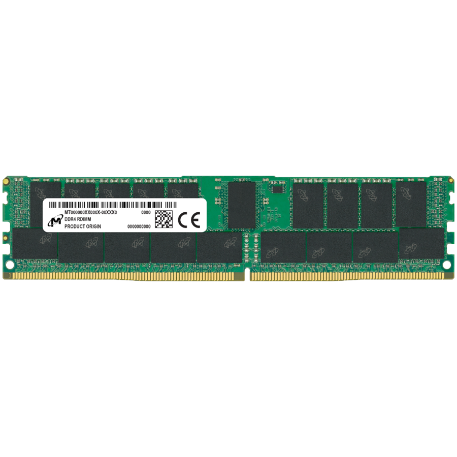 Micron DDR4 RDIMM 32GB 1Rx4 3200 CL22 (16Gbit) (Single Pack)