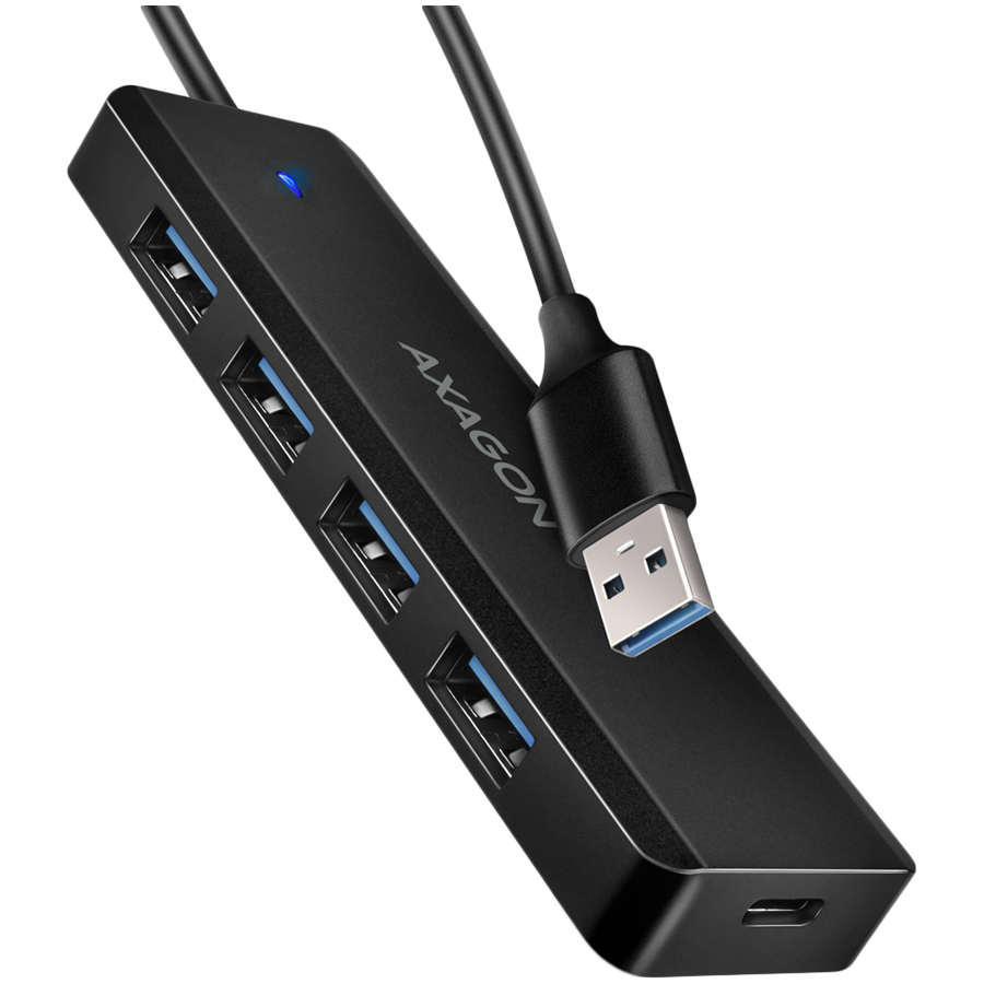 I/O HUB USB TRAVEL/0.19M HUE-C1A AXAGON
