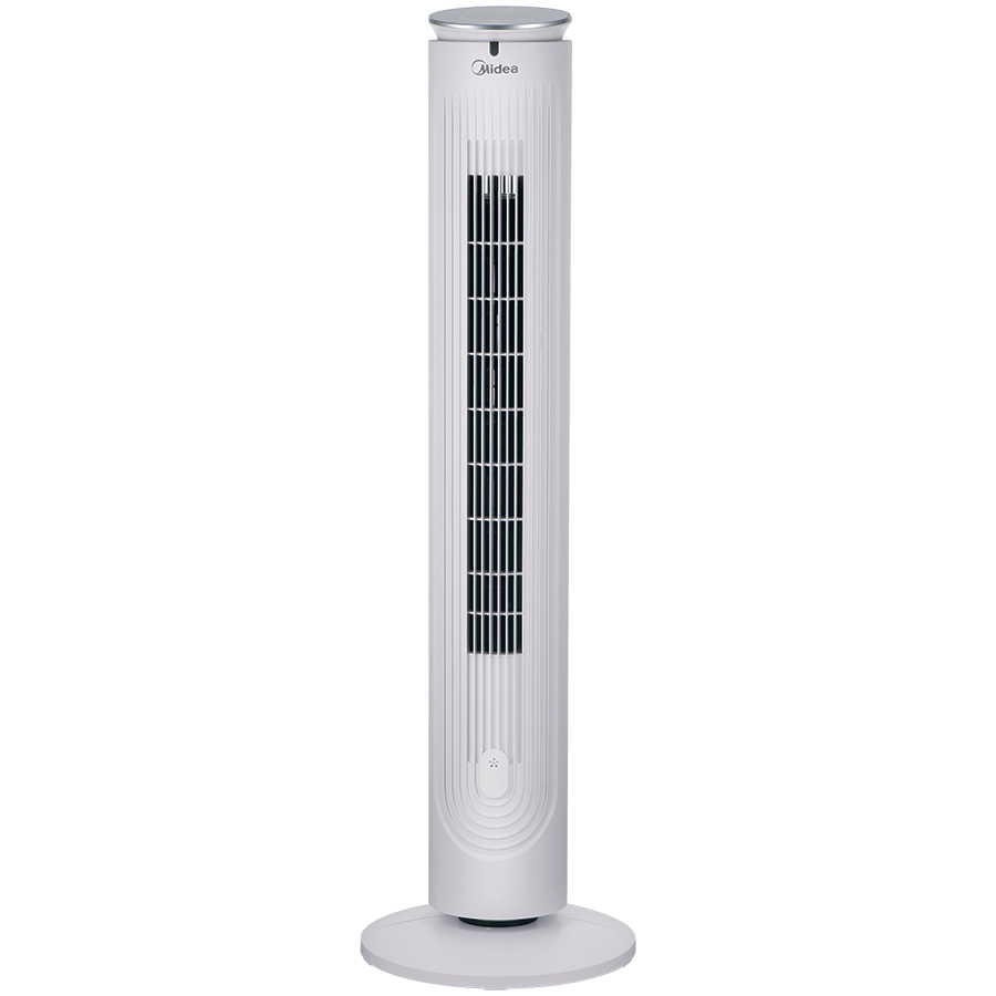 Tower fan, Built-in aromatherapy, Smart Program for Daily/Night Comfort with intelligent wind level control, Slim design, 3 Wind modes simulating natural/slumberous/normal wind, Touch panel control, 9h programmed timer, 5 speeds, Remote control