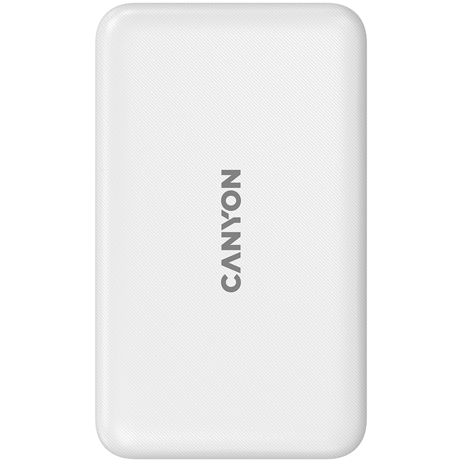 CANYON PB-1001, 18W PD+QC 3.0+10W Magnet wireless charger powerbank 10000mAh Li-poly battery,Lightning Input: DC5V/2A, 9V/2A Type c PD Input DC5V/3A, 9V/2A，Type C PD  utput:5V/3A,9V/2.2A,12V/1.5AQC 3.0 Output: DC5V/3A, 9V/2A, 12V/1.5A, Wireless