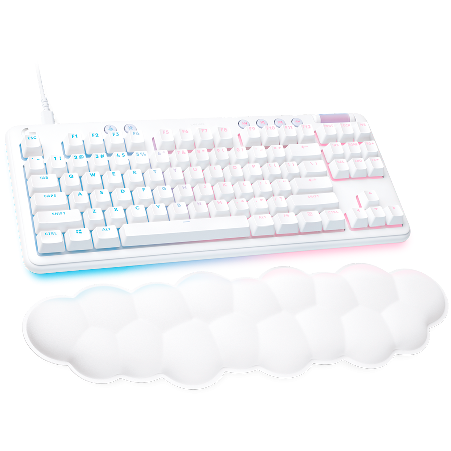 LOGITECH G713 TKL Corded Gaming Keyboard - OFF WHITE - USB - NORDIC - TACTILE