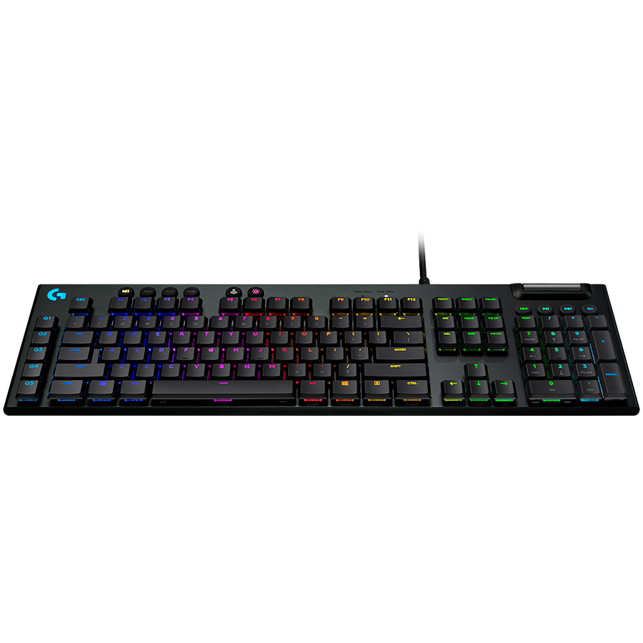 LOGITECH G815 Corded LIGHTSYNC Mechanical Gaming Keyboard - CARBON - NORDIC - CLICKY