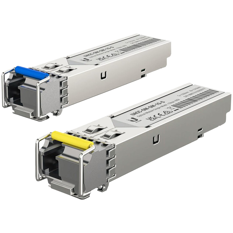 Ubiquiti UACC-OM-SM-1G-S-20 Single-mode, simplex, fiber transceiver module 1 Gbps Bidirectional Single-Mode Optical Module