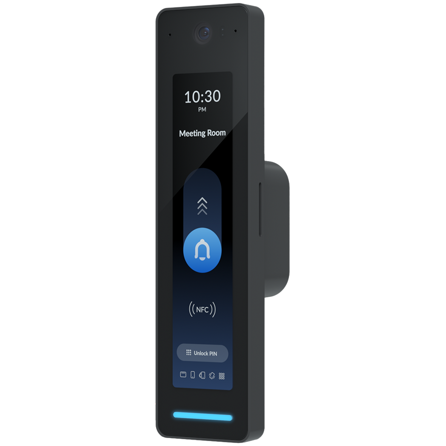 Ubiquiti Second-generation NFC card reader and intercom, Doorbell for unlock with video of visitor and two-way intercom