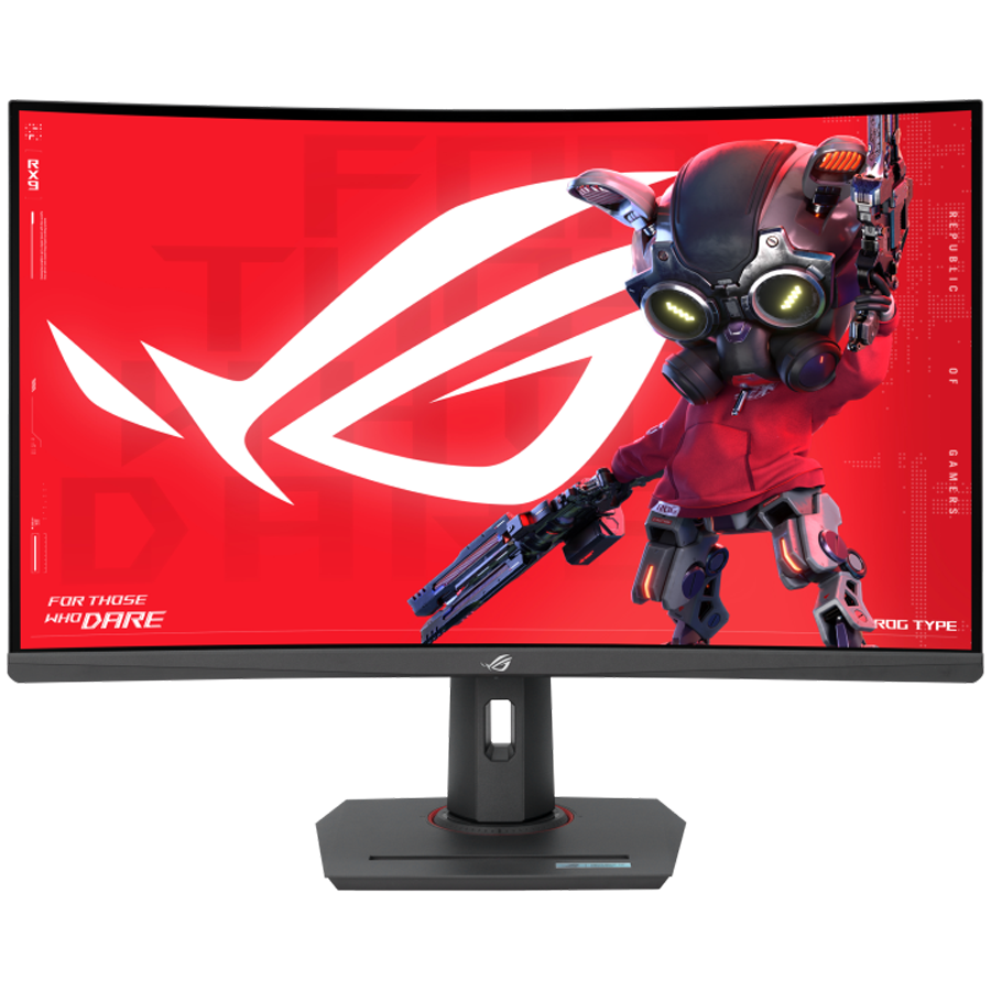 ASUS ROG Strix XG32WCS ukrivljen gaming monitor - 80cm (32"/31.5" vidno), QHD (2560 x 1440), Fast VA, 1500R, 180Hz (nad 144Hz), 1ms (GTG), USB Type-C, FreeSync, HDR