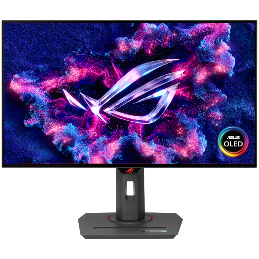 ASUS ROG Strix OLED XG27AQDMG gaming monitor - 67.3cm (27"/26.5" vidno), QHD (2560 x 1440), bleščeč WOLED, 240 Hz, 0.03 ms, G-SYNC kompatibilen, 99% DCI-P3