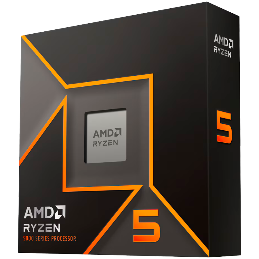 Procesor AMD Ryzen 5 9600X (3.9 GHz/5.4 GHz, 6C/12T3, 32 MB, 65 W, AM5) box, brez hladilnika, z grafiko AMD Radeon Graphics