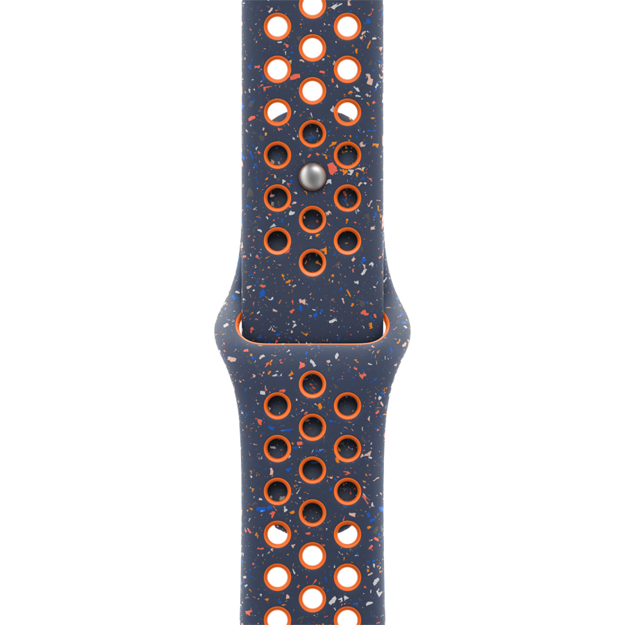 40mm Blue Flame Nike Sport Band - S/M