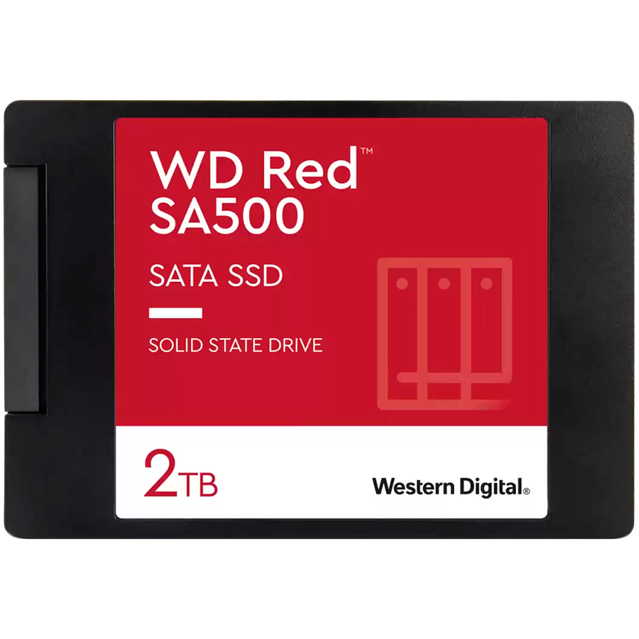 SSD POWERED BY SANDISK WD Red (2.5'', 2TB, SATA III 6 Gb/s)