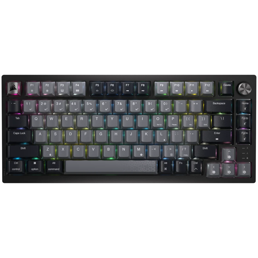 CORSAIR K65 PLUS Brezžična RGB Mehanična Gaming Tipkovnica, črna
