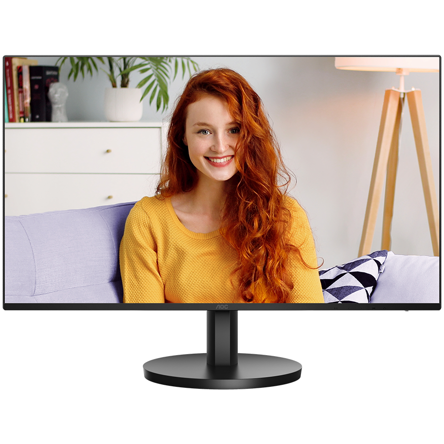 AOC 24B3CA2 monitor - 60.5cm (23.8"), FHD (1920 x 1080), IPS, 100Hz, 1ms (MPRT), Adaptive Sync, USB-C PD 65W, USB razdelilnik, 1x HDMI 1.4