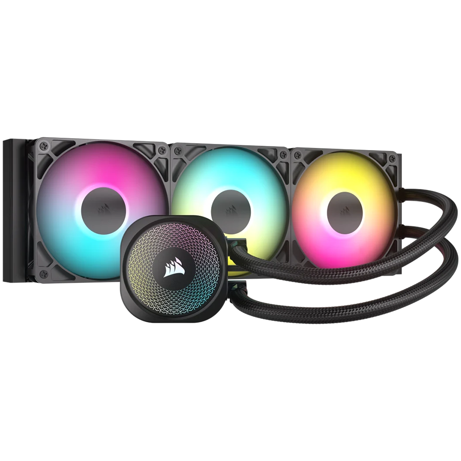 Corsair NAUTILUS 360 ARGB, 360mm Radiator, Liquid CPU Cooler