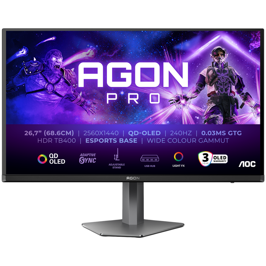 AOC 26,7" Monitor, AG276QZD2