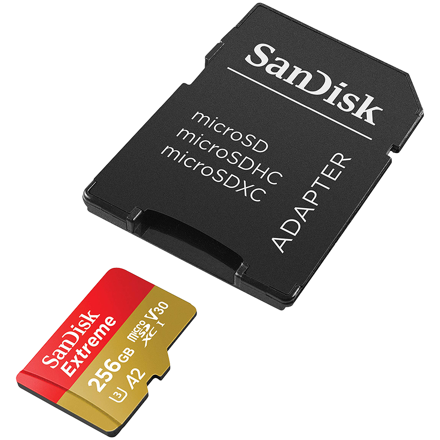 MEMORY MICRO SDXC 256GB UHS-I/W/A SDSQXAV-256G-GN6MA SANDISK