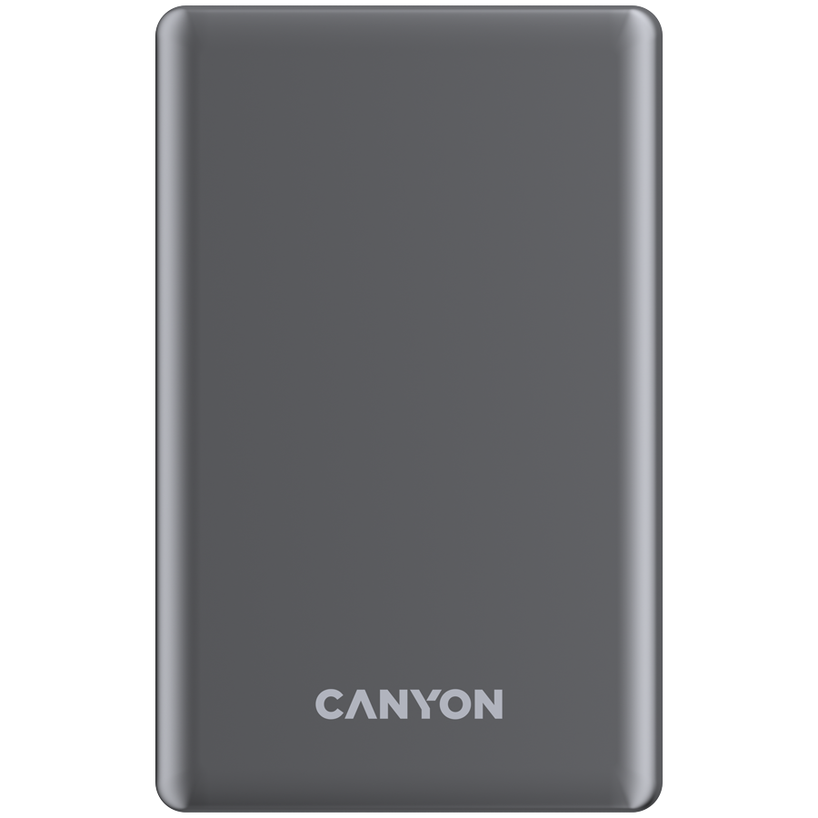 CANYON power bank OnPower 505 slim Magsafe 5000 mAh PD20W Dark Grey