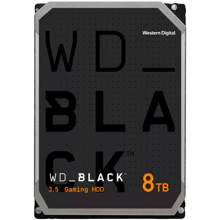 HDD|WESTERN DIGITAL|Black|8TB|256 MB|7200 rpm|3,5"|WD8002FZBX