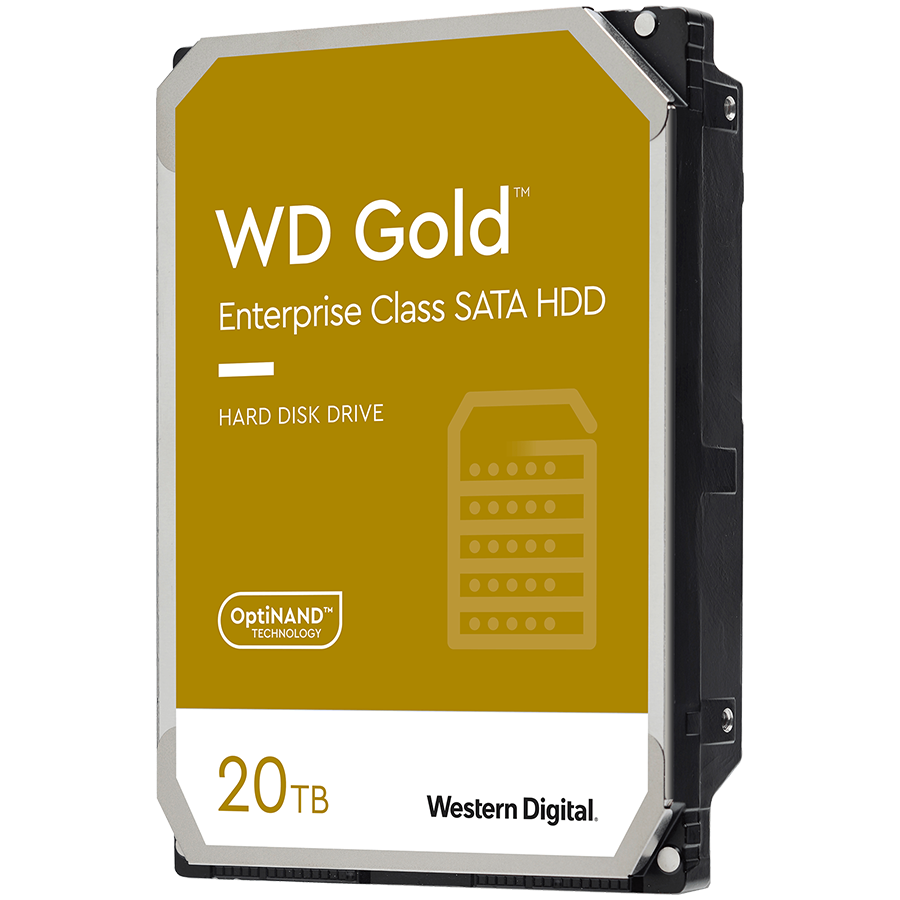 HDD|WESTERN DIGITAL|Gold|20TB|512 MB|7200 rpm|3,5"|WD203KRYZ