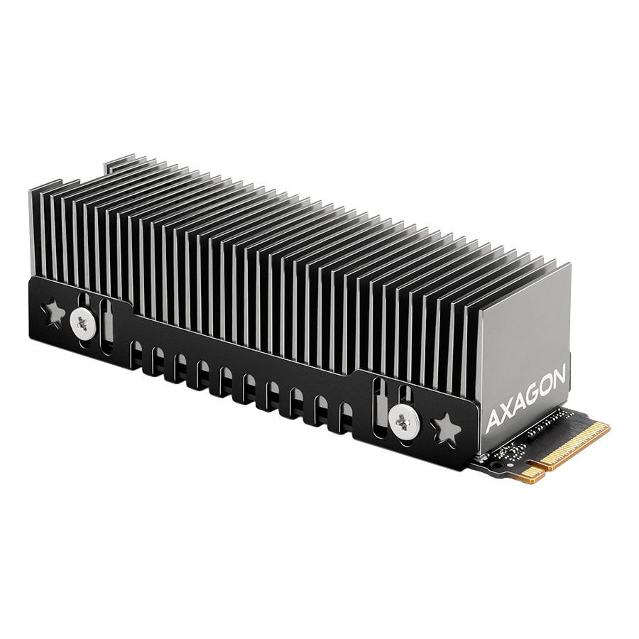SSD ACC COOLER M.2 2280/24MM CLR-M2XT AXAGON