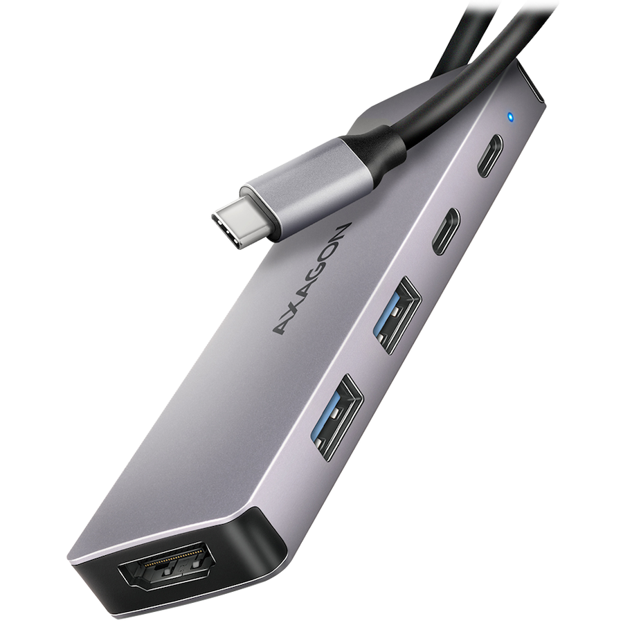 I/O HUB USB-C 5IN1/0.15M HMC-5H60 AXAGON