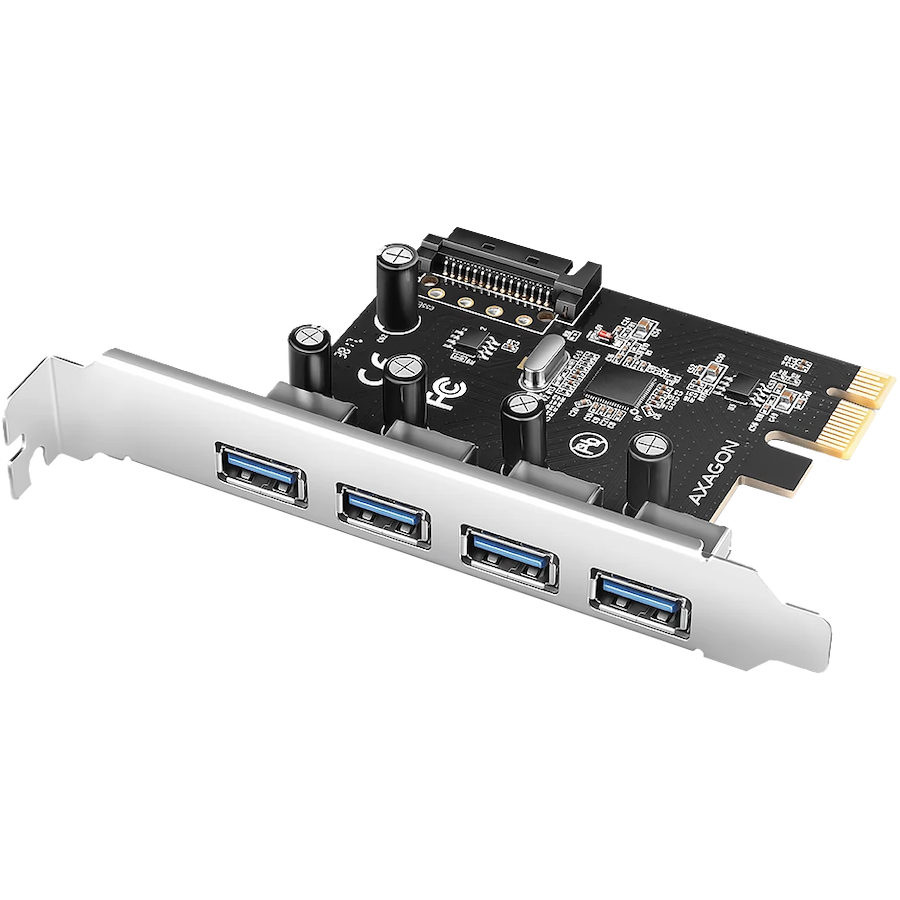 I/O CARD USB2 PCIE 4PORT/PCEU-430RS AXAGON