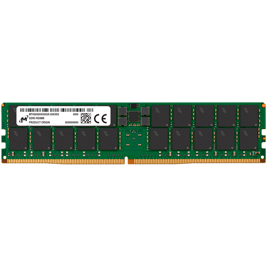 Micron 32GB DDR5 ECC UDIMM 2Rx8 5600 CL46 (16Gbit) pomnilnik za strežnik