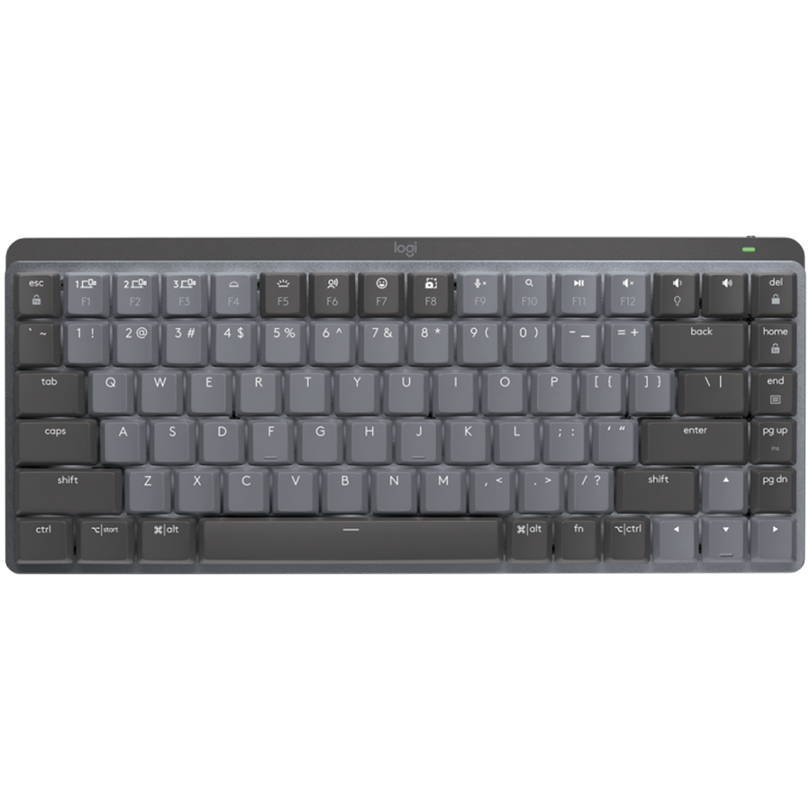 LOGITECH mehanična osvetljena tipkovnica MX,Mini Bluetooth,siva