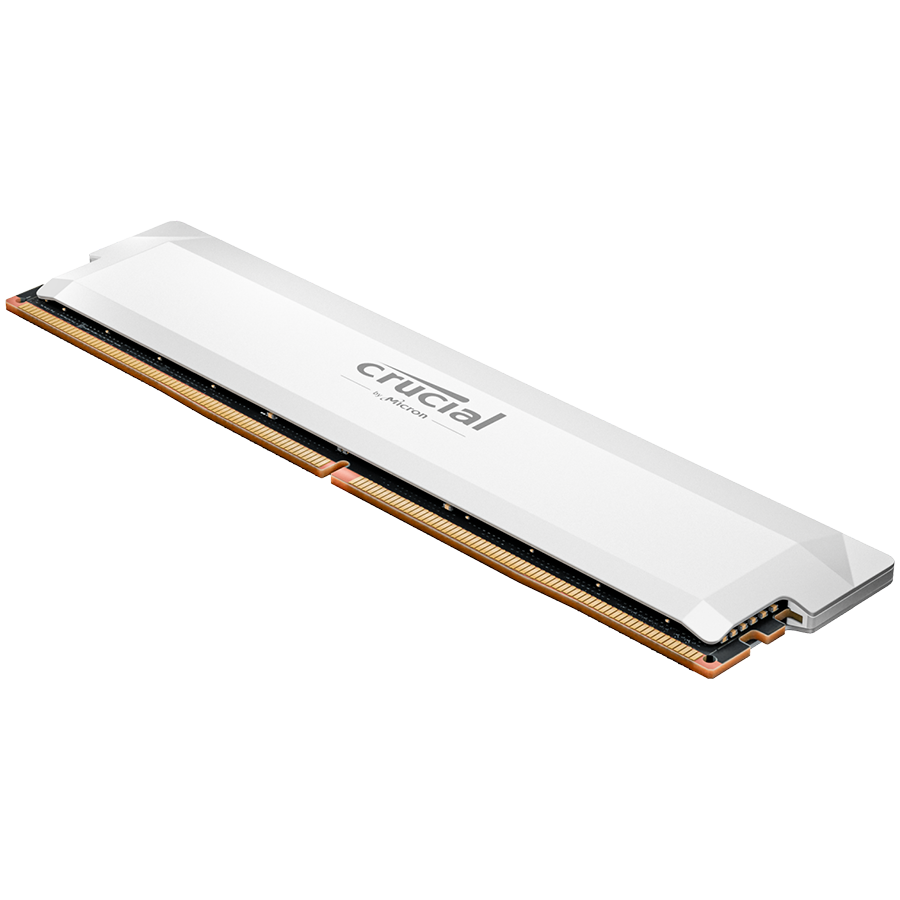 CRUCIAL 16GB DDR5-6400 UDIMM CL38 White