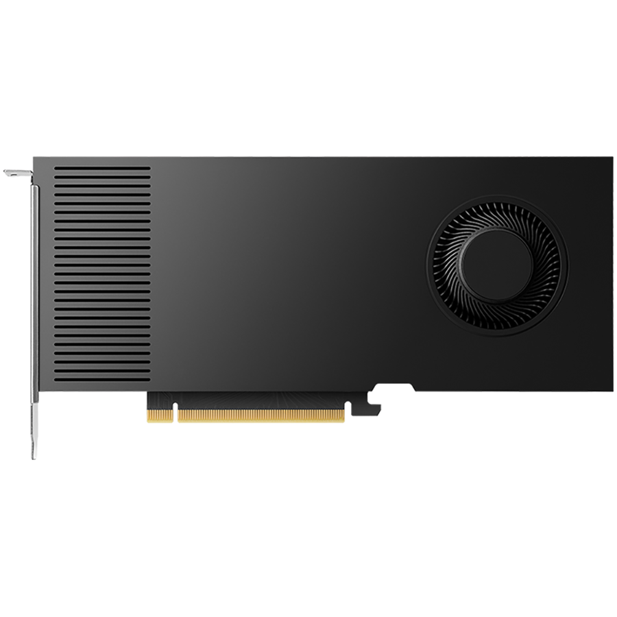 PNY NVIDIA RTX 4000 Ada Generation OEM Version, PCI-Express x16 Gen 4.0, Single Slot, 20 GB GDDR6 ECC 160-bit, HDCP 2.2 and HDMI 2.0 support with opt. adapter