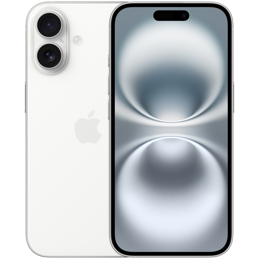 iPhone 16 128GB White,Model A3287
