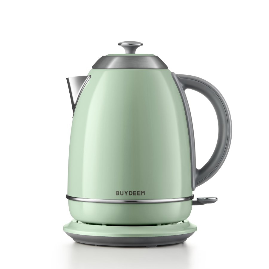 BUYDEEM Electric Kettle, model K640E, color Cozy Greenish, EU