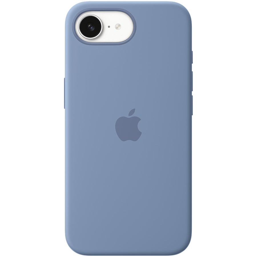 iPhone 16e Silicone Case – Winter Blue