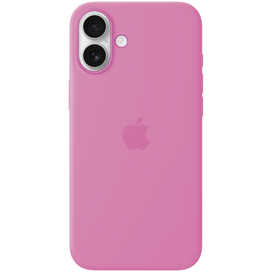 iPhone 16 Plus Silicone Case with MagSafe - Peony,Model A3314