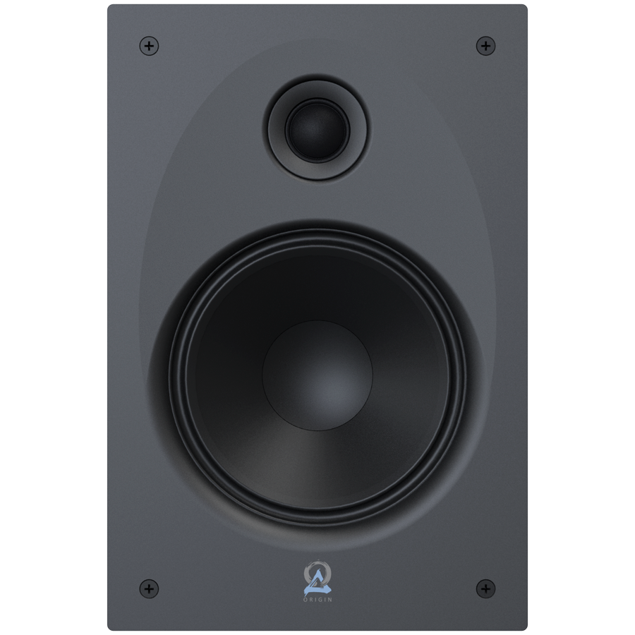 Origin Acoustics CIW61 Composer In-Wall Pivoting Silk Tweeter, 6.5'' Poly-Rubber Woofer, Pair