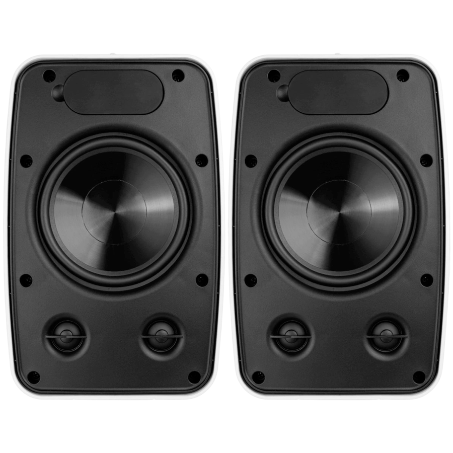 Origin Acoustics OS80W Seasons Outdoor Woofer 8'' IMPP, Tweeter 1'' Aluminum, White, Pair