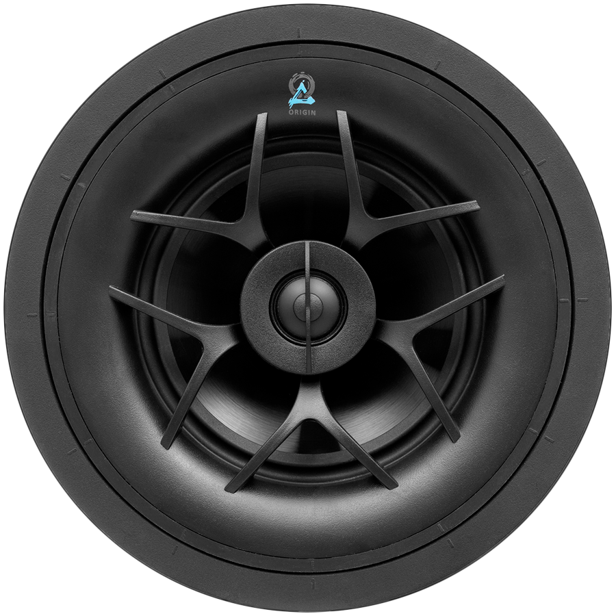Origin Acoustics D63 Director In-Ceiling with 6.5'' IMG Woofer, Pivoting Aluminum Tweeter