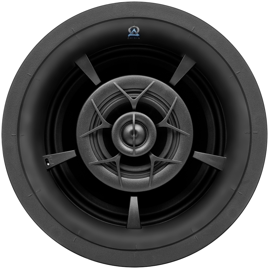 Origin Acoustics D85 Director In-Ceiling Fully Pivoting 3-Way with 8'' IMG Woofer