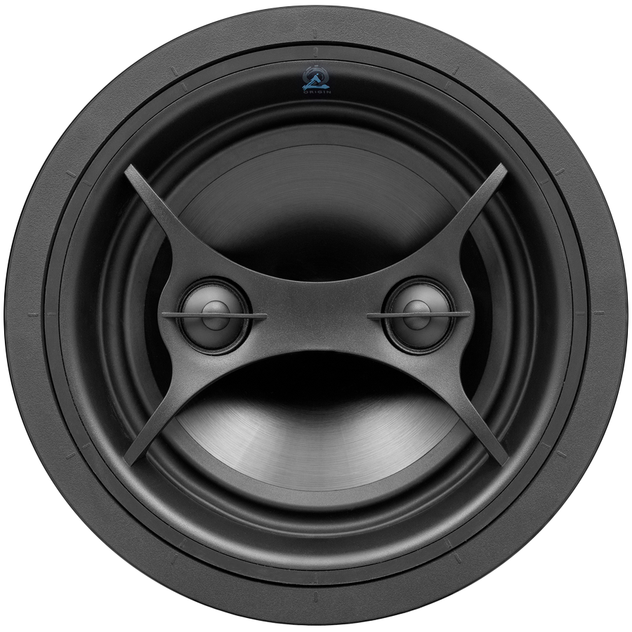 Origin Acoustics D63DT/SUR Director In-Ceiling Stereo 6.5'' IMG Woofer, Dual Aluminum Tweeters