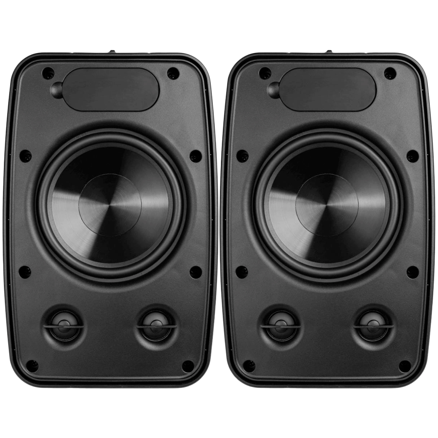 Origin Acoustics OS80B Seasons Outdoor Woofer 8'' IMPP, Tweeter 1'' Aluminum, Black, Pair