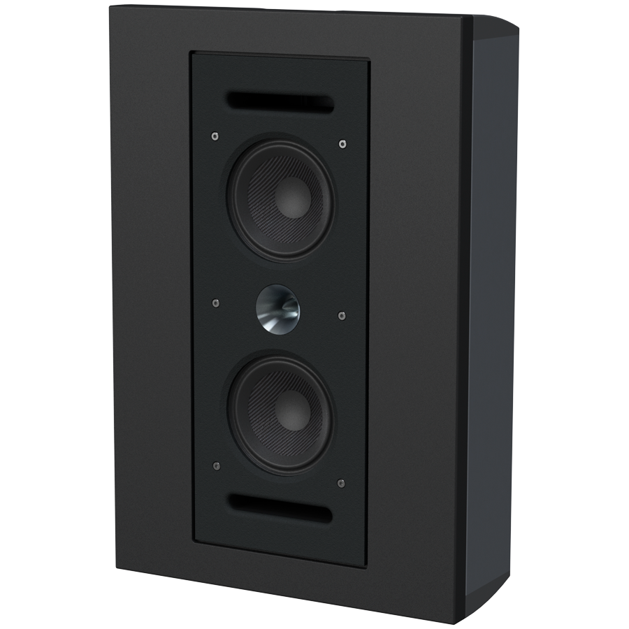Origin Acoustics M3500OW Marquee Collection On-Wall 2-Way Surround Sound Dual 4'' Woofers, 1'' Titanium Horn