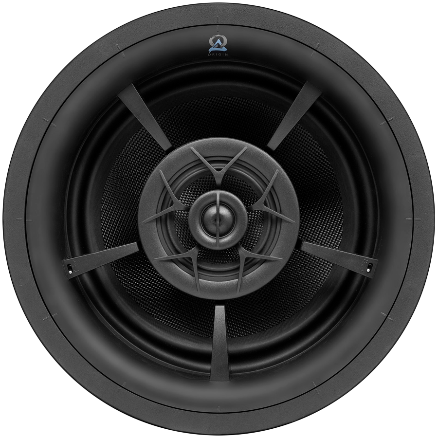 Origin Acoustics D109 Director In-Ceiling Fully Pivoting 3-Way with 10'' Kevlar Woofer