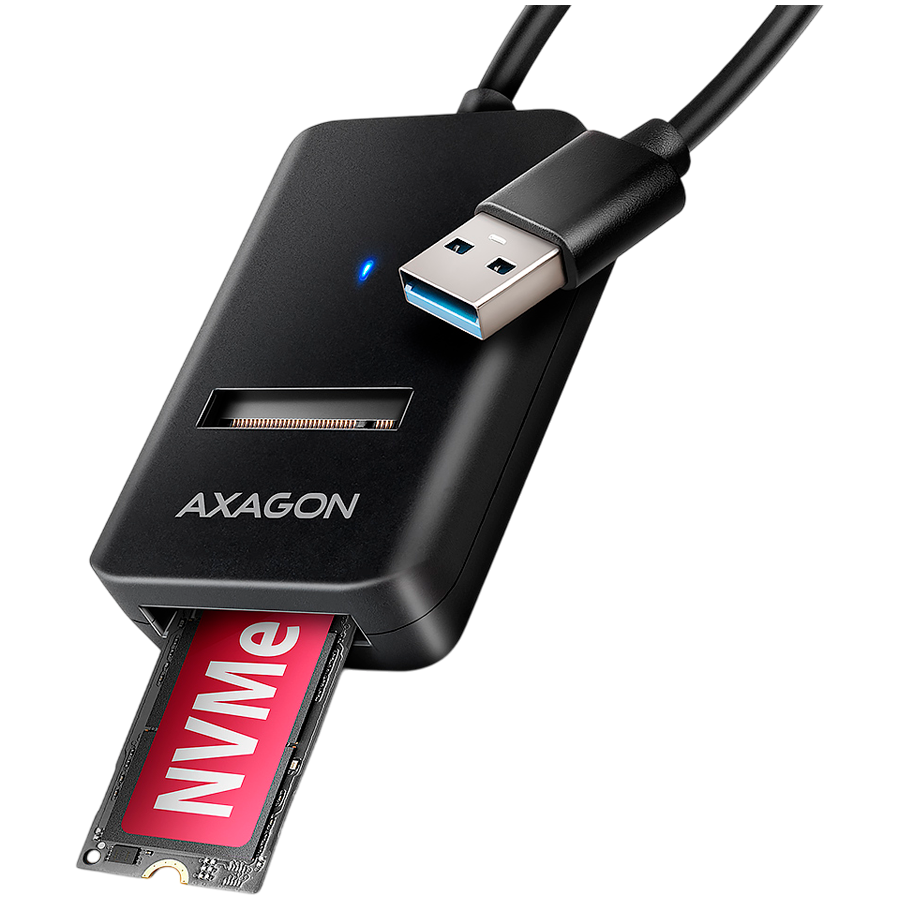 SSD ACC ADAPTER USB3.2/M.2/10GBPS 0.1M ADM2-AM AXAGON