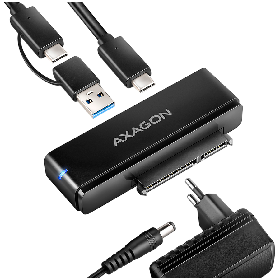 SSD ACC ADAPTER USB-C/SATA 6G/10GBPS 0.6M ADSA-FPX AXAGON
