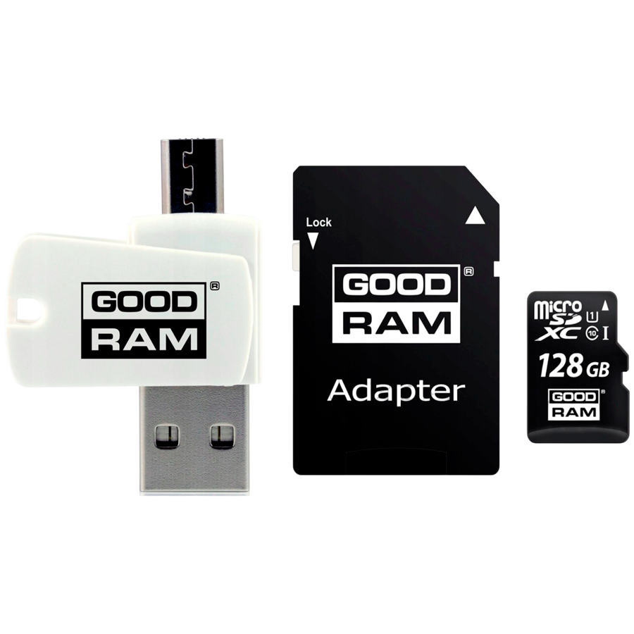 GOODRAM All in One 128GB MICRO CARD class 10 UHS I + card reader