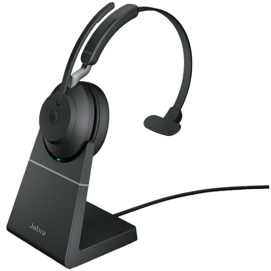 JABRA EVOLVE2 65, Link380a MS Mono Stand Black