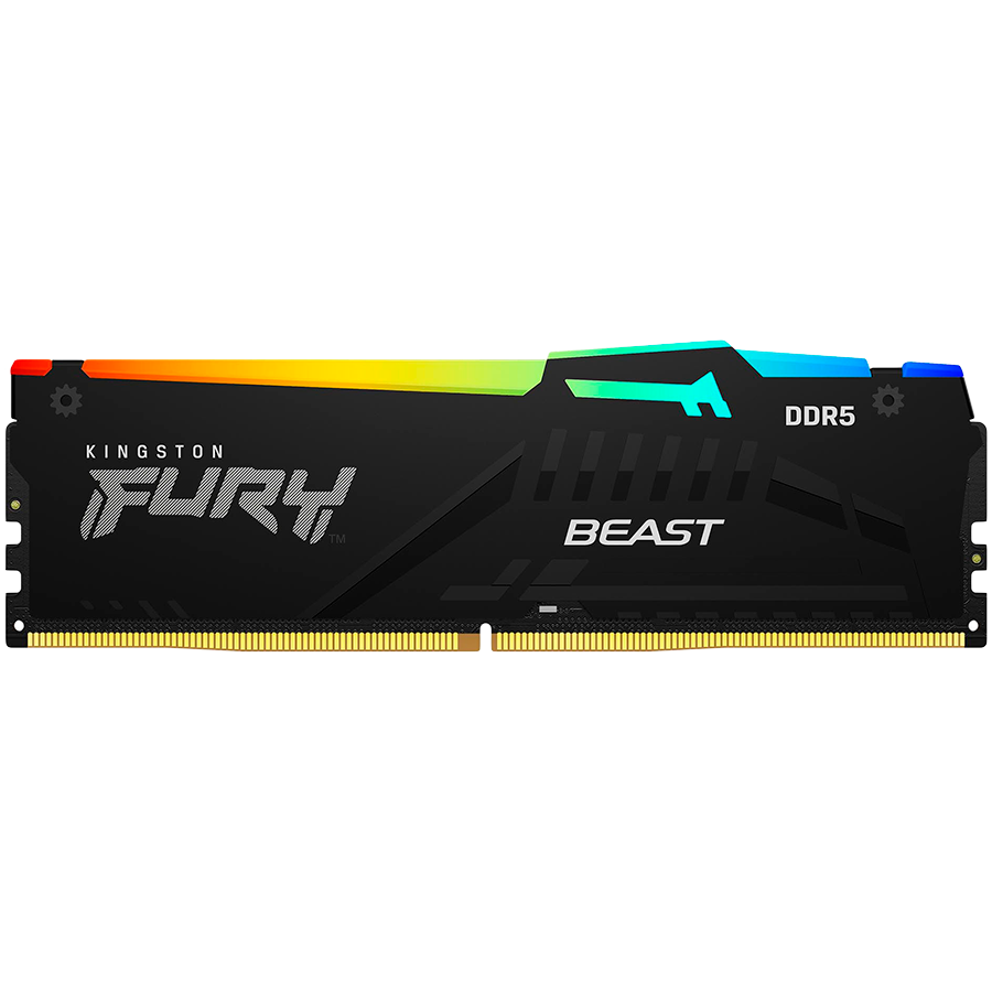 Kingston 32GB 6000MT/s DDR5 CL30 DIMM FURY Beast RGB EXPO